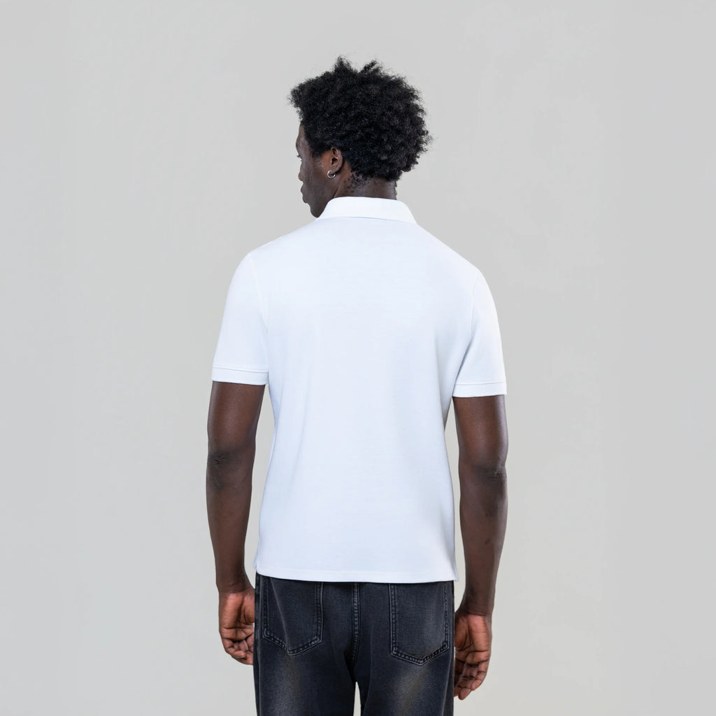Men’s White Polo Shirt