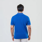 Men’s Blue Shirt with White Tipping